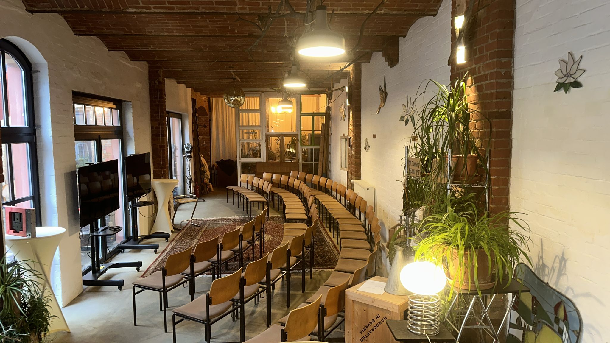 Pulsraum Großer Workshopraum - Bestuhlungsvariante 2a